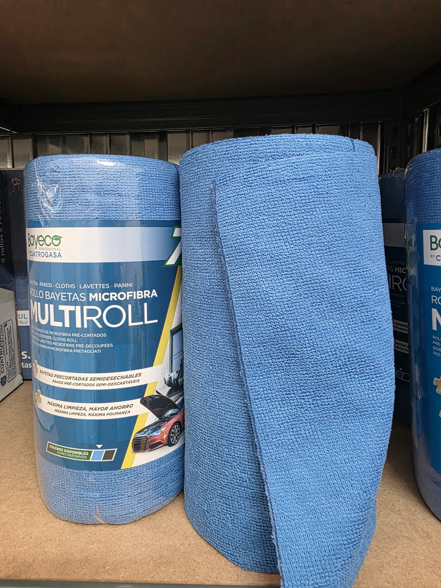 Rollo bayetas microfibra multiroll 75 u.