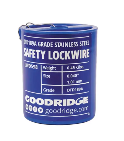 Goodridge alambre de precintar 1,01mm.