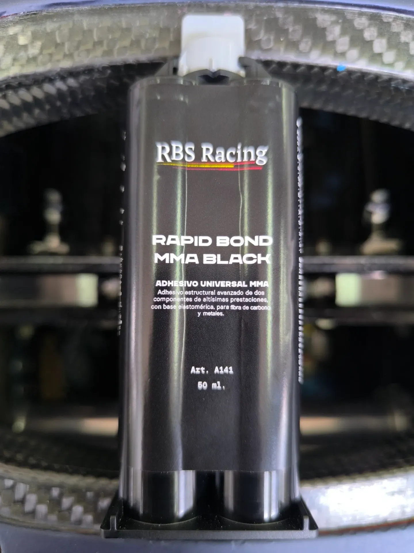 Rapid bond Pegamento epoxi estructural para fibra de carbono 50ml.