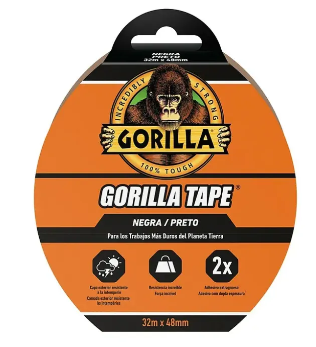 Gorilla tape 32m x 48mm.