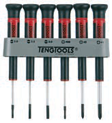 [BTOOL-MDM706] Juego 6 mini destornilladores plana/PH MDM706